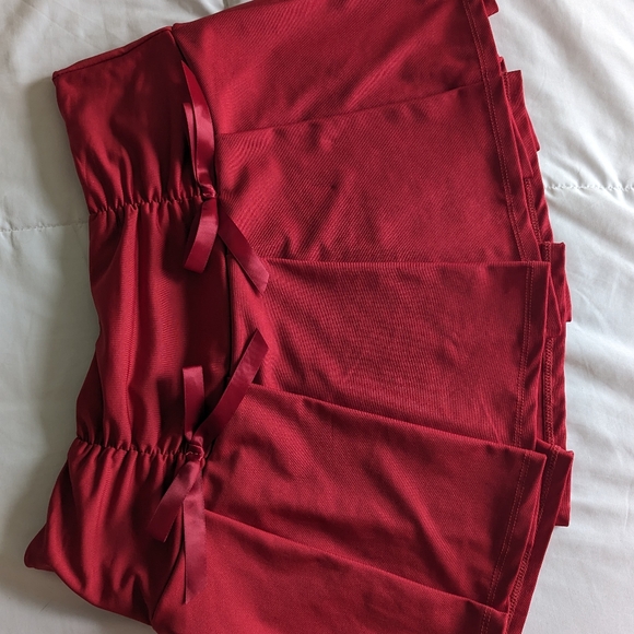 Red Mini Skirt with Bows - Picture 5 of 5